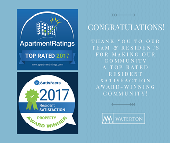 Voted Top Resident Satisfaction in 2017!